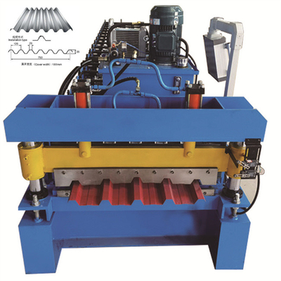 Galvalumeの世帯に使用する機械0.3-1mmを形作る高速屋根のパネル ロール