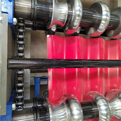 中国の製造は屋根の壁パネル シートに使用した機械を形作るシート ロールを波形を付けた