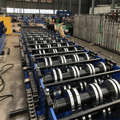 機械を形作る機械10-15m/min屋根ふきの金属を形作る5kw床のDeckingロール